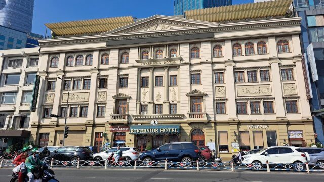 Riverside Hotel Saigon - front view