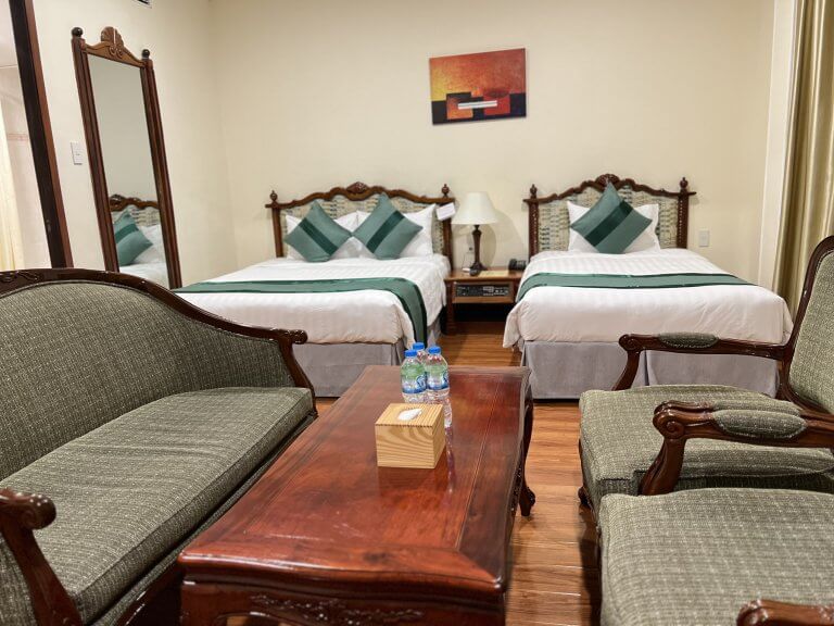 Suite room - Twin Bed & Living area